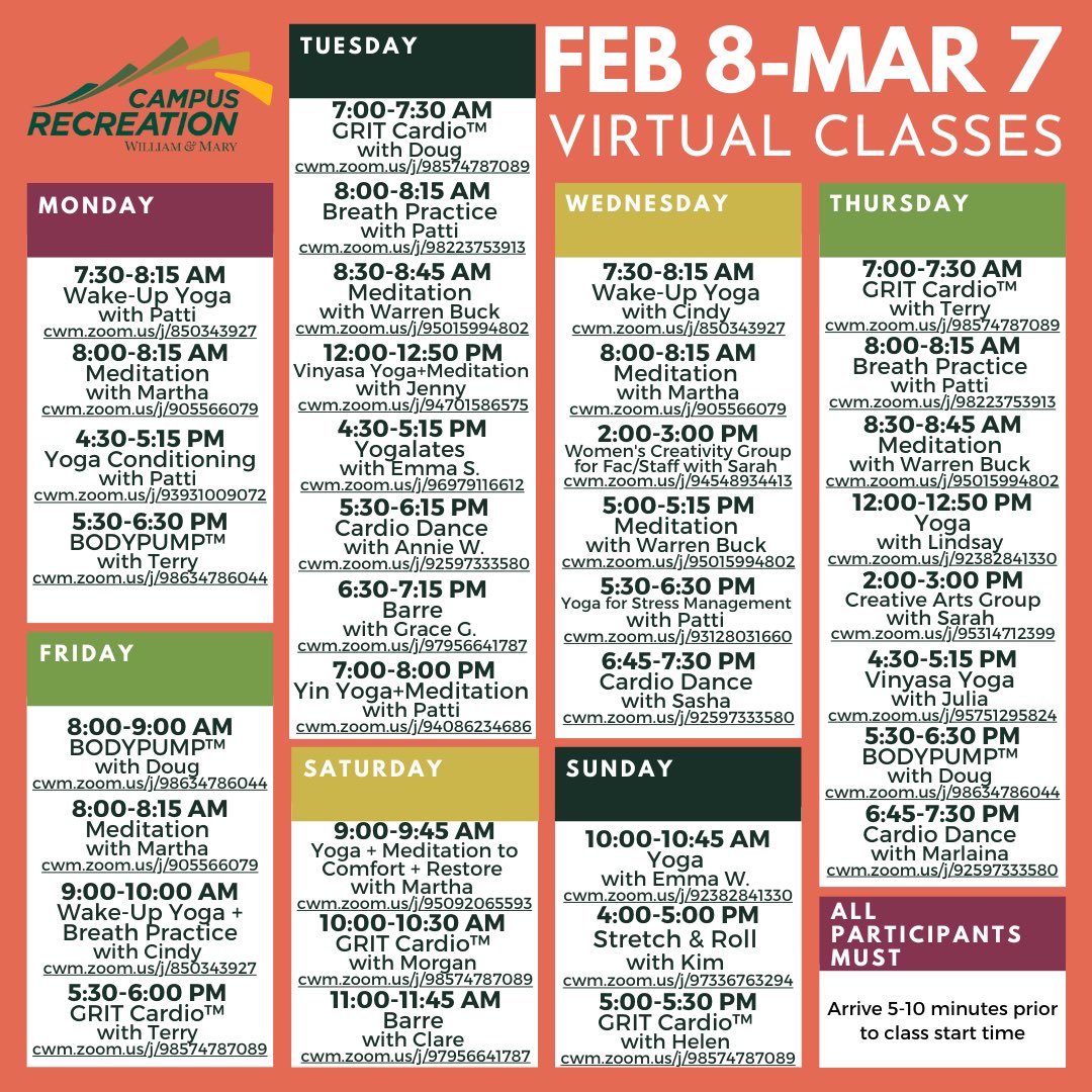 WM Campus Recreation tweet media