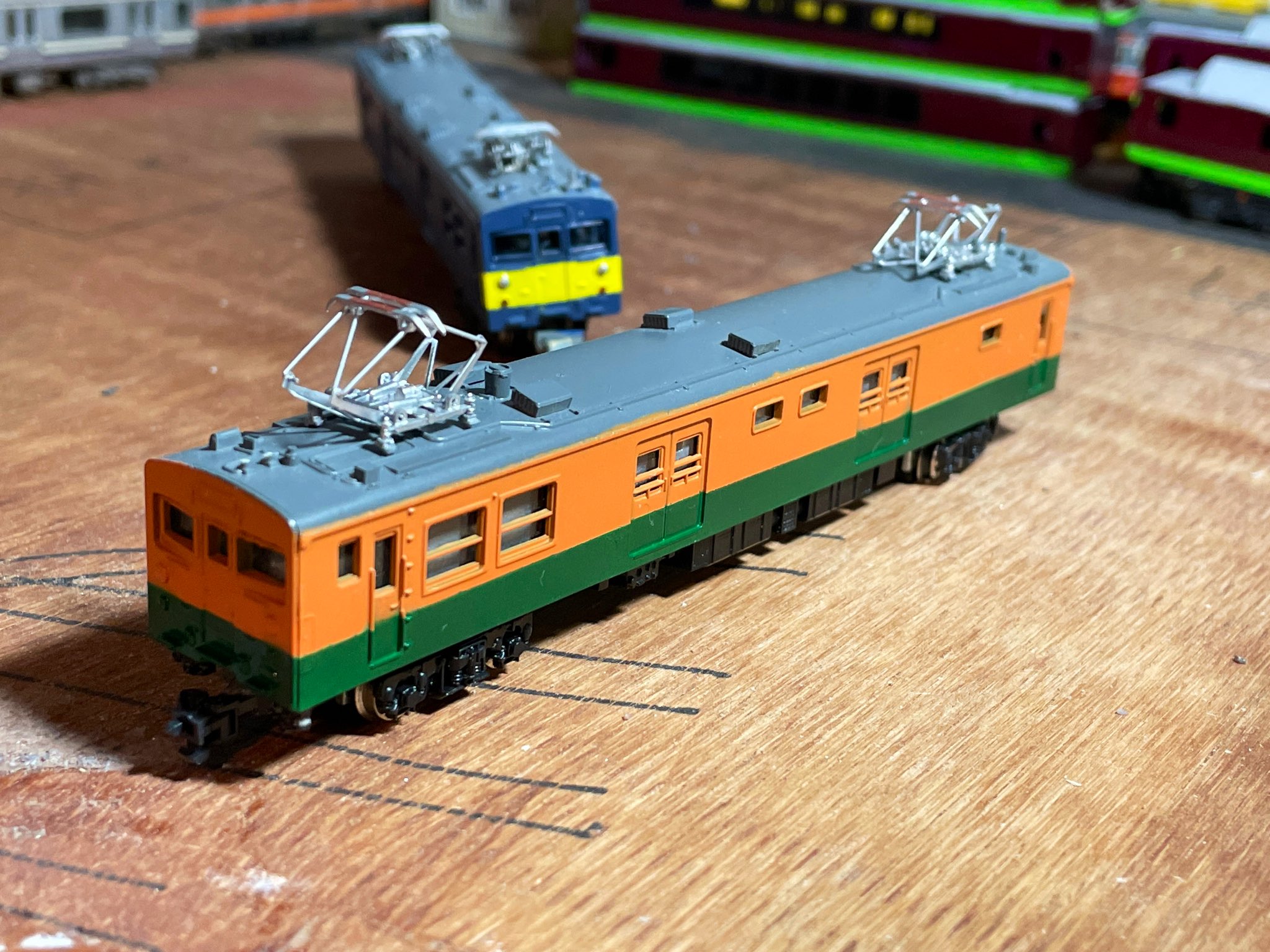 【マイクロエース加工品】クモヤ743タイプ品 Nゲージ グリーンマックス クモヤ743