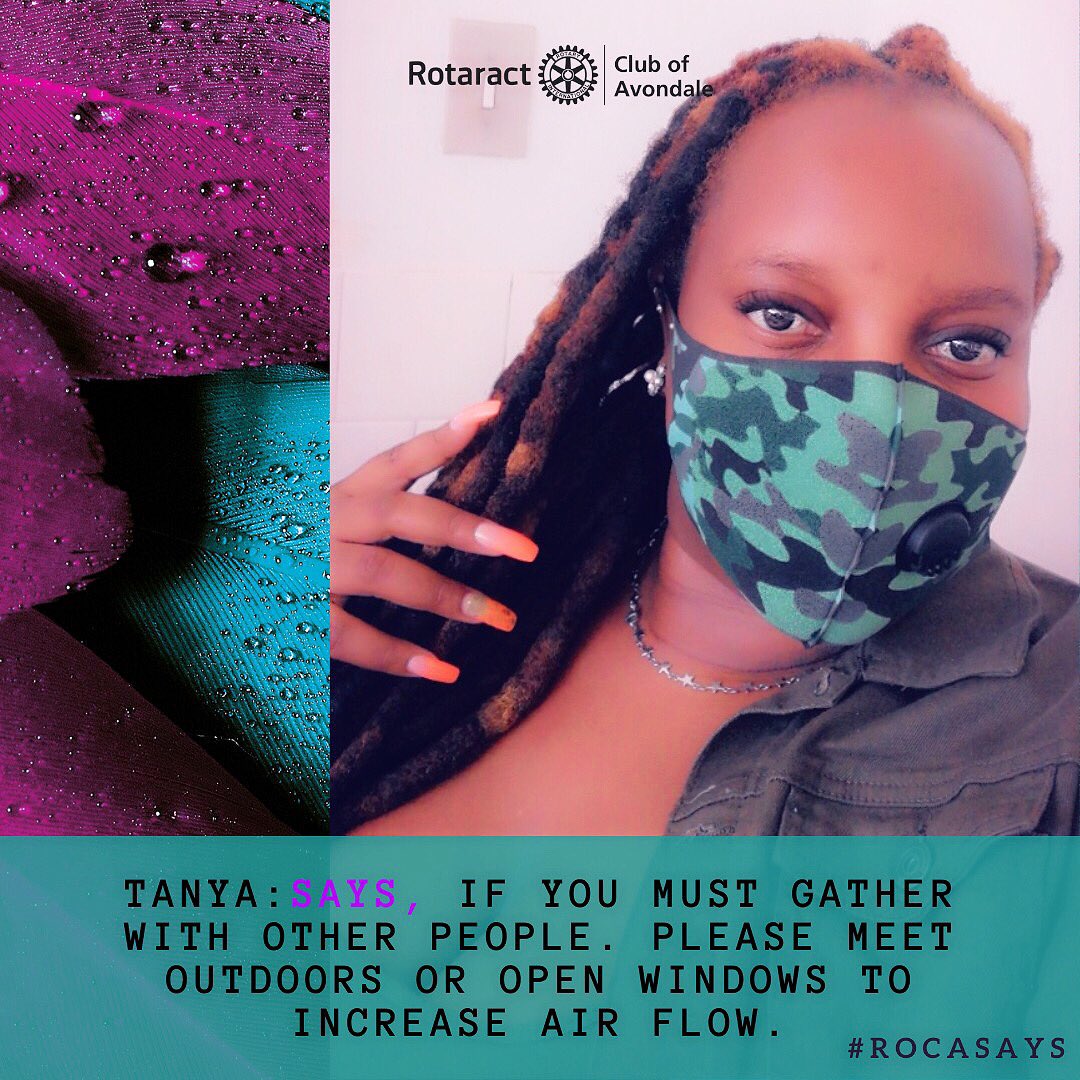 #StaySafe #rocasays  #Covid #rotaract