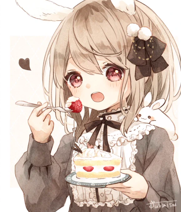 うさぎちゃんとおやつタイム 