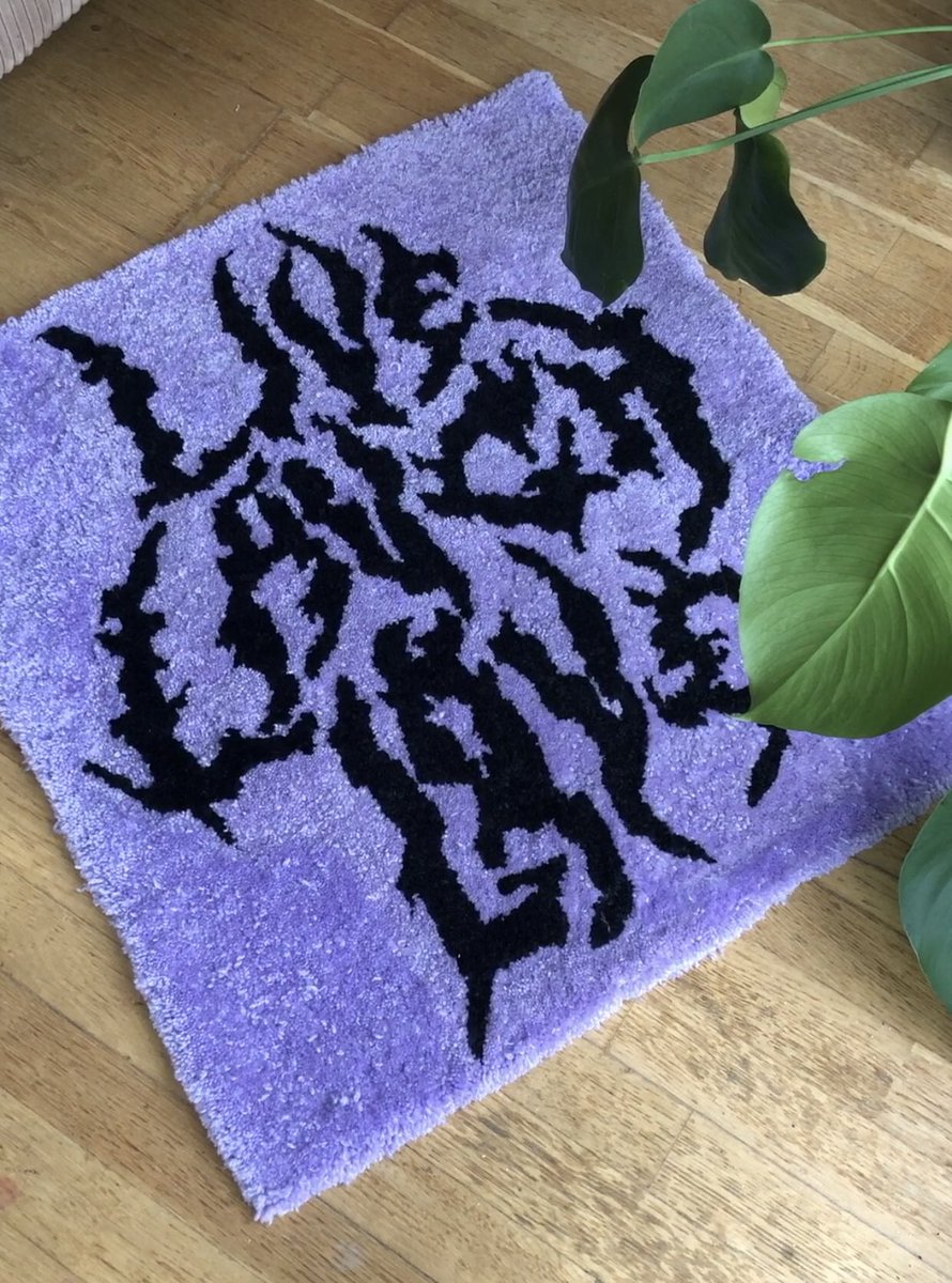 bildbatch's tweet image. I made dis rug