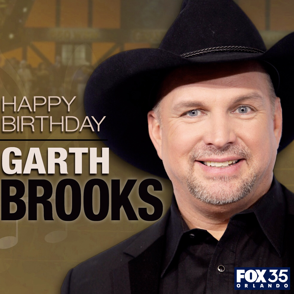 HAPPY BIRTHDAY! Country music icon Garth Brooks turns 59 today!    MORE:  