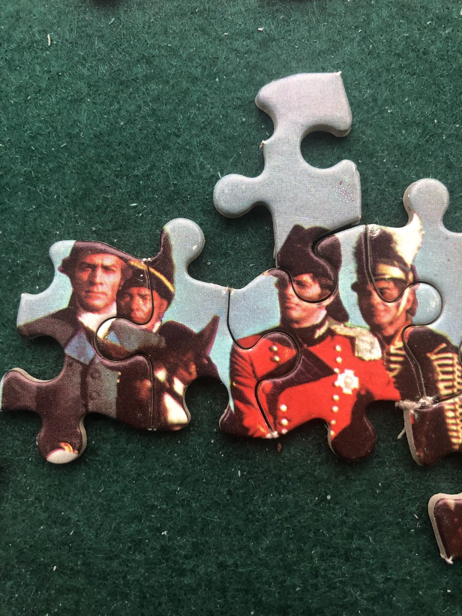 I’ve just noticed Christopher Plummer in my jigsaw. I really hope he was there a few days ago.