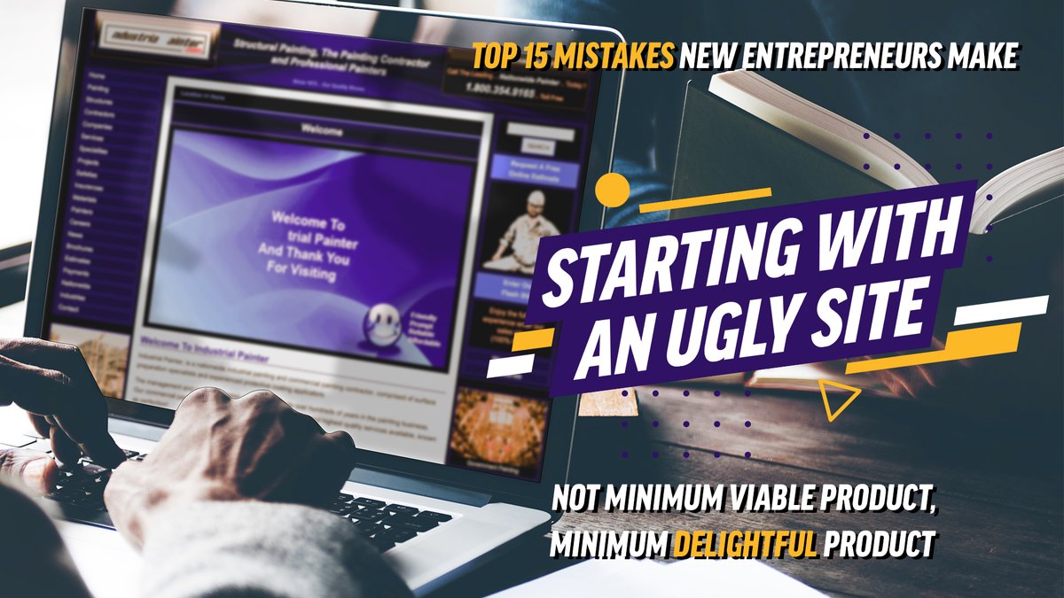 "I'll get out the gate with an ugly site just to validate". Great! Nobody would put their credit card into my ugly site and I would just conclude the business idea is bad. This one got me a couple times.