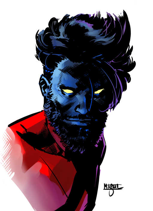 Remember when Nightcrawler had a beard in X-Men Red? This thread here is the story of how it came about. #beardednightcrawler