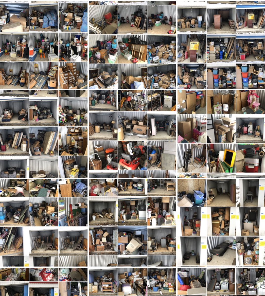 We bought a storage facility at auction in 2019.Only to find 130 of the 185 units had abandoned items inside them because the owner had severe dementia and had lost track of them.We had to try to locate them and organize an auction of every unit. We took on a ton of liability