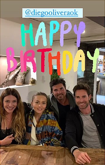 \"Happy Birthday Diego Olivera\"  