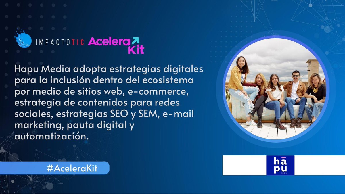 ImpactoTIC's tweet photo. #Acelerakit - Divertir, conectar, inspirar, educar: la visión de las estrategias digitales de #HāpuMedia. 
Conozcan cómo esta empresa ha tenido un impacto cultural en el país con proyectos de animación para niños. 
➡👧👦 https://t.co/e060hUHRGB https://t.co/Zjpk5hmrEJ