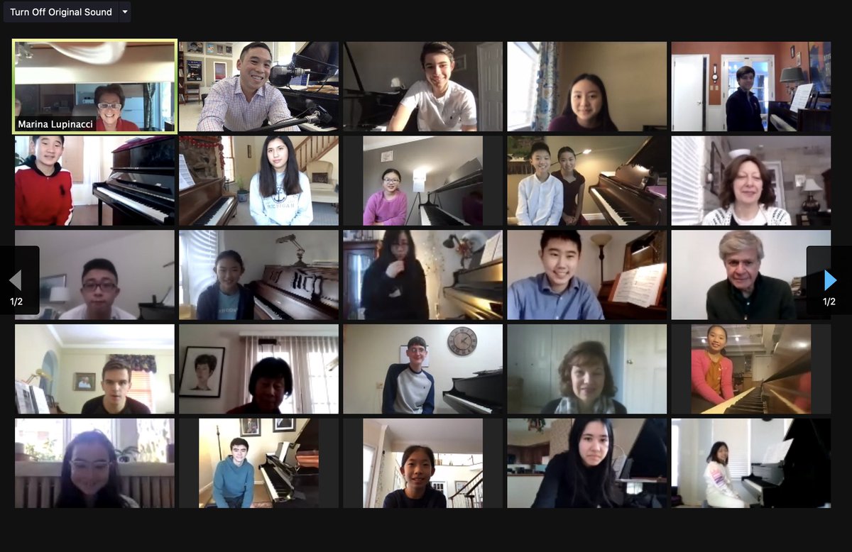 henrywongdoe's tweet image. Had a great time working with the students of the Steinway Society of Western Pennsylvania today! Lots of talent in this area for sure 😁🎹 #pianoclass #zoomlecture @IUPedu @IUP_Music