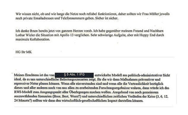 6/: In a "worst case scenario," they painted: If Germany did nothing, more than a million people in the country would be dead by the end of the pandemic.Said correspondence is available to  @welt, shows exactly what happened during those critical days in Mar 2020 on 200 pages.