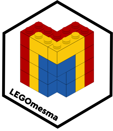 ryantimpe's tweet photo. Made this awesome hex sticker for our internal MMM package using #brickr. Only like 6 people ever see it, so sharing here for validation. https://t.co/du3cR9vWoI