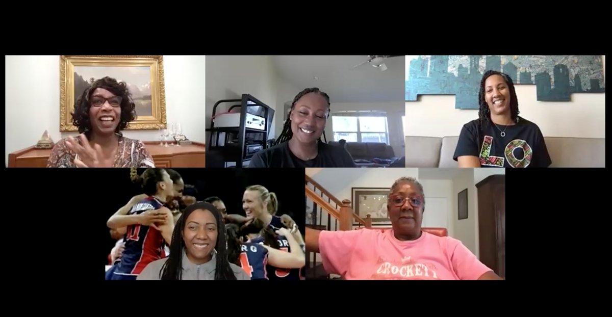 CassidyLichtman's tweet image. Never in my life did I think I'd get to be on a call with 5 legends like this. This Black History x Volleyball call for @AUProSports with Olympians Rita Buck-Crockett, Kim Oden, Tara Cross-Battle, Danielle Scott-Arruda and Tayyiba Haneef-Park blew my mind. ❤️
@usavolleyball