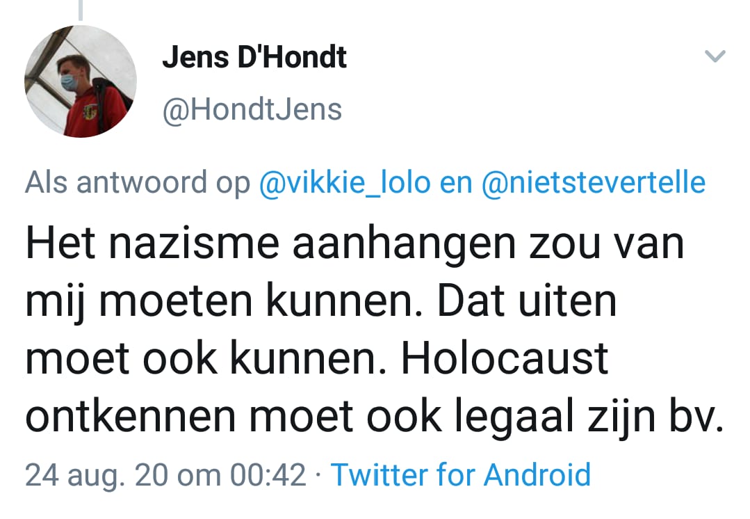 iNtRoVeRt_Ed's tweet photo. @AntifaBelgium @HondtJens Deze is ook blijven plakken...@HondtJens Tof volkje daar bij @Jongnva zeg. Of ist #JongNVB !? https://t.co/RAUt5MsZSu