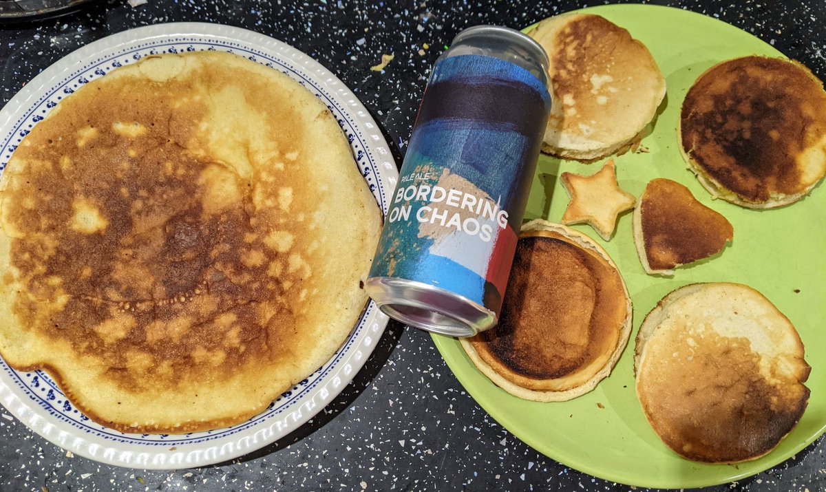 Day 6/14 of #14daysofpancakes trying out 🇯🇵 soufflé pancakes - recipe chosen (using some lovely Boundary beer with a perfect name for current times) was quite faffy for ok results, will try another recipe next time 🥞🥞🥞