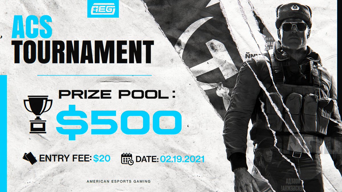 AEGOLT's tweet photo. American Call of Duty Series Tournament #1

Date: 2/19/2021

Time: 7pm est

Entry Fee: $20

Prize Pool: $500 +/- (90% payout)

How to sign up: https://t.co/oq6xqIfrBy

100 RTs and $50 will be added to the final prize pool https://t.co/pu2HQfwDEw