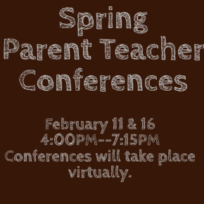 Parent Teacher Conferences begin this week. 
To schedule a conference click the link below.
ow.ly/44FW50DtIyG