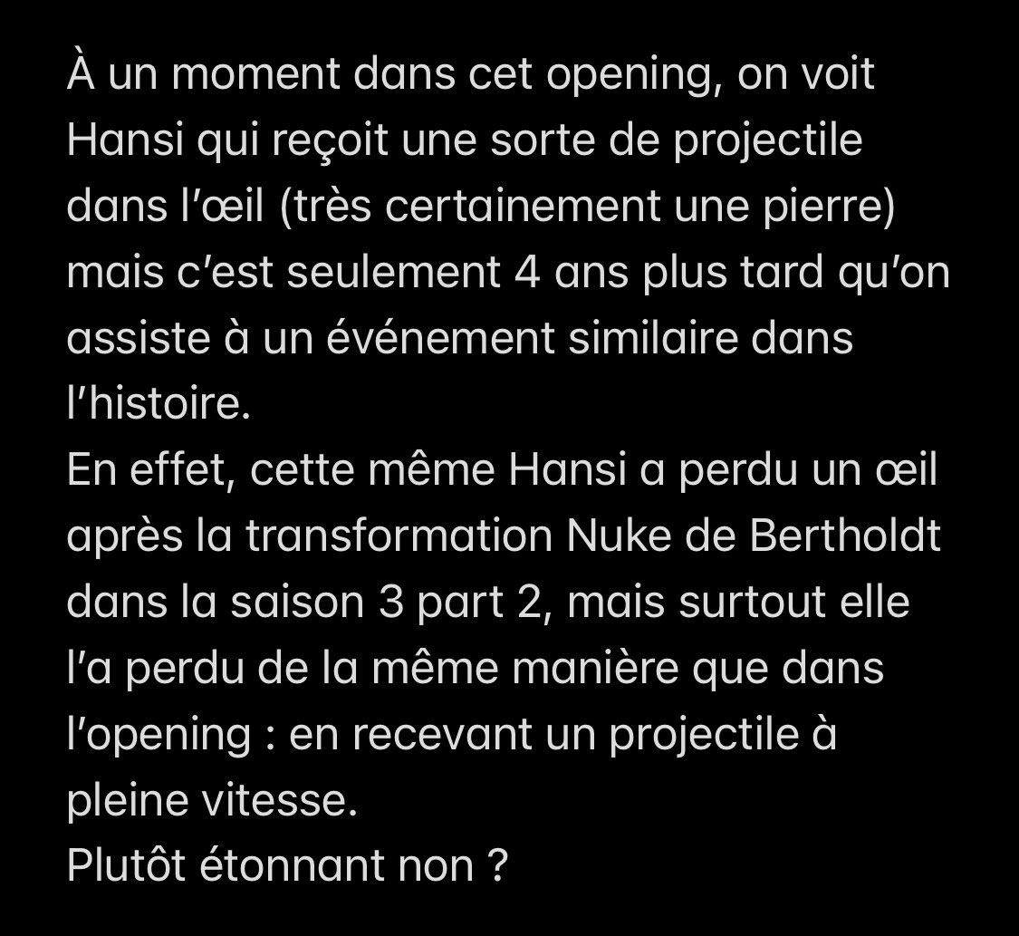 On peut faire la même chose pour le second ending de la saison 1 :