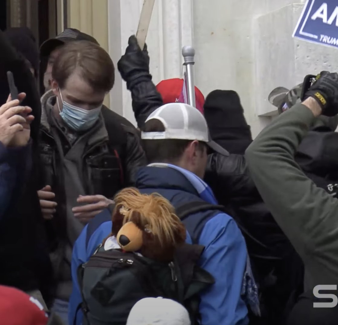 Teddybear gets a visit to the  #Capitol