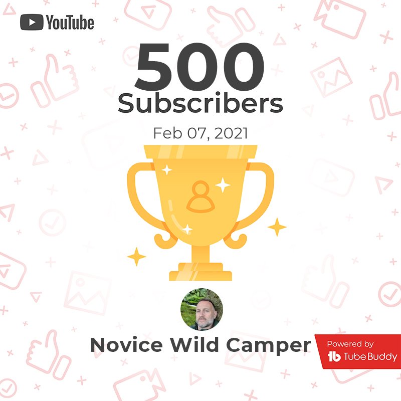 Coffeeandcamp1's tweet photo. Just a massive thank you to all who have subscribed. Never thought I'd get to this milestone but here's to hopefully the next 500! 🙏 https://t.co/KCBOQnTKJz