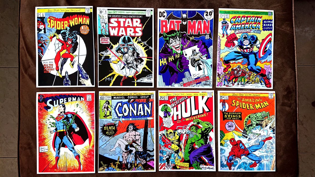 Chema_Ponze's tweet image. ¡¡SORTEO DE DOS PRINTS A ELEGIR!!
Como cada vez sois más los que seguís las ilustraciones y portadas que pongo por aquí, voy a sortear dos de ellas, firmadas y con dedicatoria y dibujito incluido.
Para participar solamente tenéis que seguirme y dar RT a este tuit. Sorteo: 15/2/21