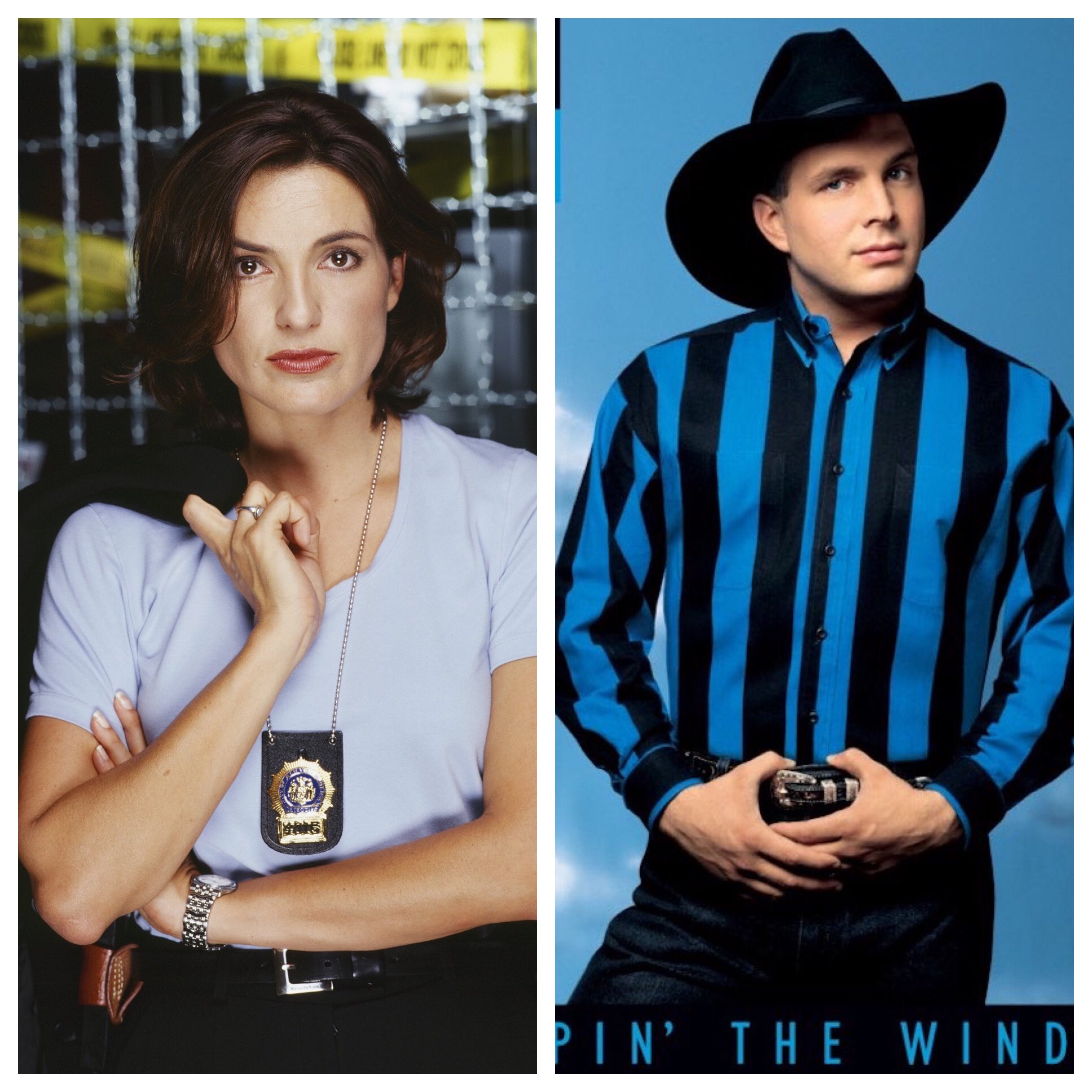 Happy birthday Olivia Benson and Garth Brooks, still waiting for your cameo on SVU kind sir. 