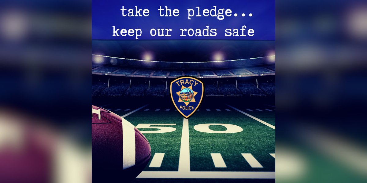 tracypd's tweet photo. Enjoy the game, but please designate a sober driver!
#DriveSober #DesignatedDriver #BuzzedDriving #TracyPolice #TracyTogether https://t.co/GAybpasQzN