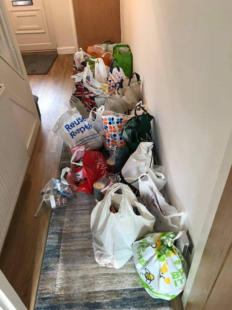 ChristChHealey's tweet photo. Sophie has been volunteering with us as part of her #DofE . She has magnificently collected 100's of bags of food from our community for #Rochdalefoodbank Well done! What an achievement https://t.co/MR6vRnM4IB