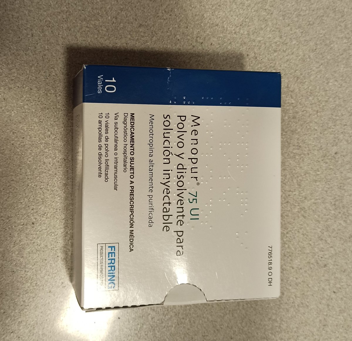 Hola chicas! Acabo de encontrar esto en el botiquín. Expira este mes y yo no lo voy a utilizar, si a alguna le viene bien q me ponga un privado y se lo envio #Infertilpandy