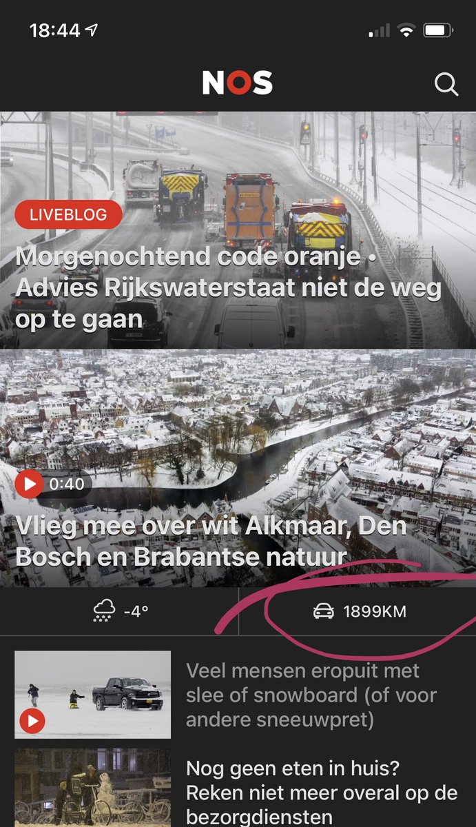 In de ⁦<a href="/NOS/">NOS</a>⁩ app staat dat er 1899 km diepe staat. 😱
Ik hoop dat al die mensen op tijd binnen zijn. #file #horrorfile #horrorwinter #avondklok