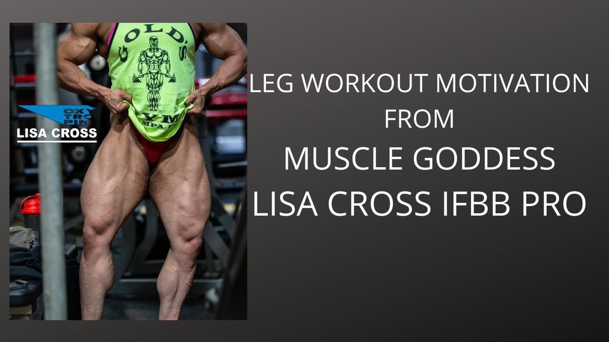 EmpireLegendary's tweet photo. Leg workout motivation from Muscle Goddess @bblisacross 

https://t.co/KSnE7vIV8p

#lisacross #ifbbpro #Legday #legdayeveryday #quadgirl #quadchick #onlyfans #xxx #musclefetish #fitnesshottie #muscleworship #hotmusclechick #hotfbb #sexbomb #fitchick #musclehottie https://t.co/EkHUfaEByQ