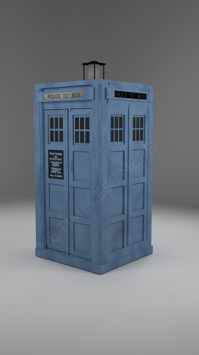 New Seasons today. Seasons 8, 9 and 10 renders today. #DoctorWho #CGI #blender #Blender3d