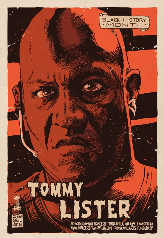 TOMMY LISTER JR. Mostly known as Pres. Lindberg in THE FIFTH ELEMENT, character actor & pro-wrestler Tommy 'Tiny' Lister has been in several horror movies (from PRISON to DRACULA 3000). He left us too soon (62) this past Dec due to Covid #BlackHorrorMonth #BlackHistoryMonth #Day7