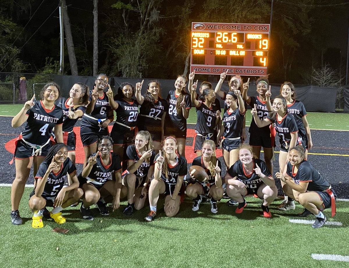 CDS_FBall's tweet photo. Go give our Girls Flag Football team a follow @cdsflag as they start practice this week! We are a complete football program! #NewDay @CDS_FBall @CDS_Athletics https://t.co/4HGjVfUot8