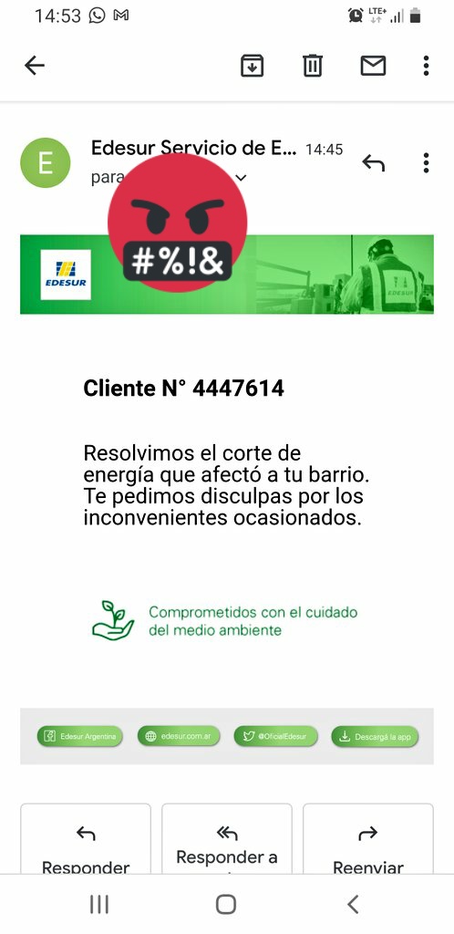 MACUBARNEIX's tweet photo. @OficialEdesur Sigo SIN luz señores!!! https://t.co/6tEnqiHWY9