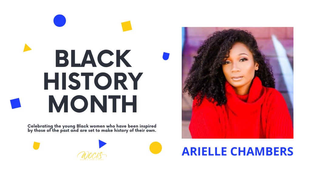 WOCISGroup's tweet photo. Arielle is simply a boss! The voice of Bleacher Report’s HighlightHER has created a much needed space to spotlight women’s sports. Her work has earned her recognition including a Forbes 30 Under 30 honor and we are certain there is much more in store for her! #BlackHistoryMonth https://t.co/keamHFeYp5