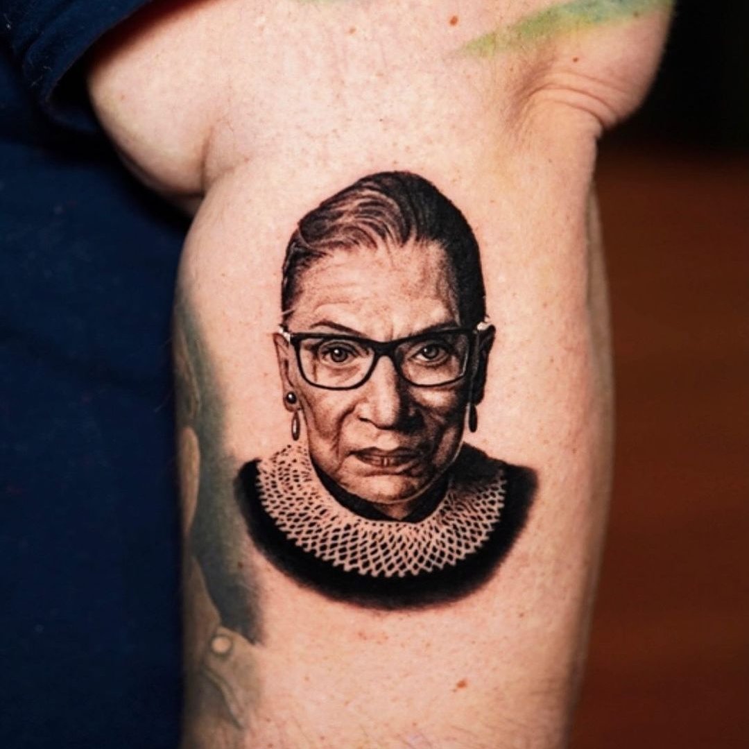 Ruth Bader Ginsburgs Famous Dissent Collarand Her Legos and MTV AwardAre  Now Part of the Smithsonian  Washingtonian