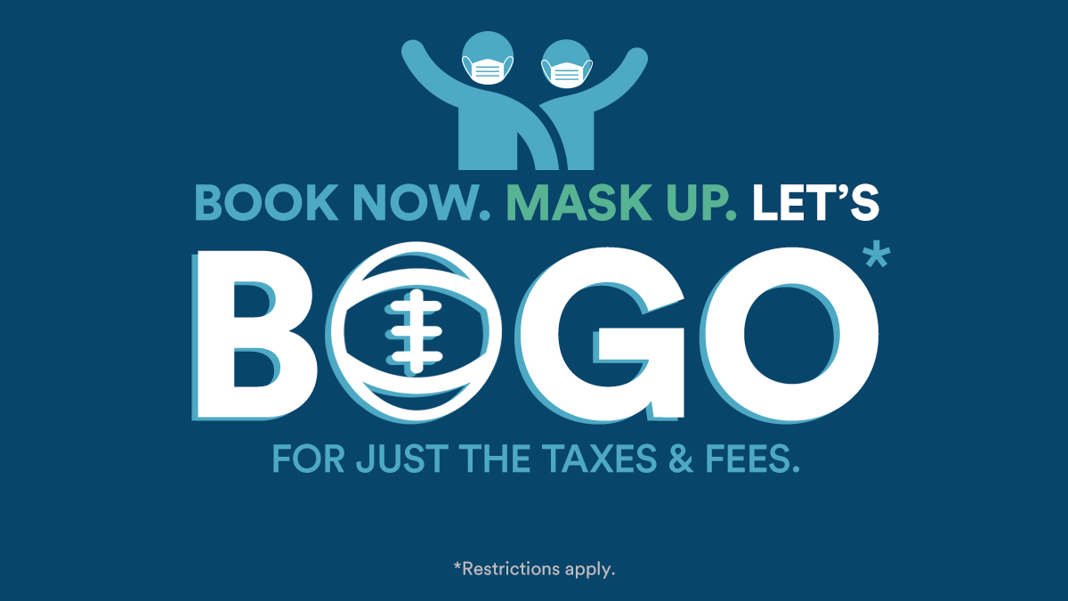 AlaskaAir's tweet photo. You + your teammate touching down somewhere fun? That’s a win-win! For two days only, land this BOGO* offer—plus 10% off* First Class fares. Book now &amp; score big. https://t.co/b0YXhLtige https://t.co/sAyiN3zwBS