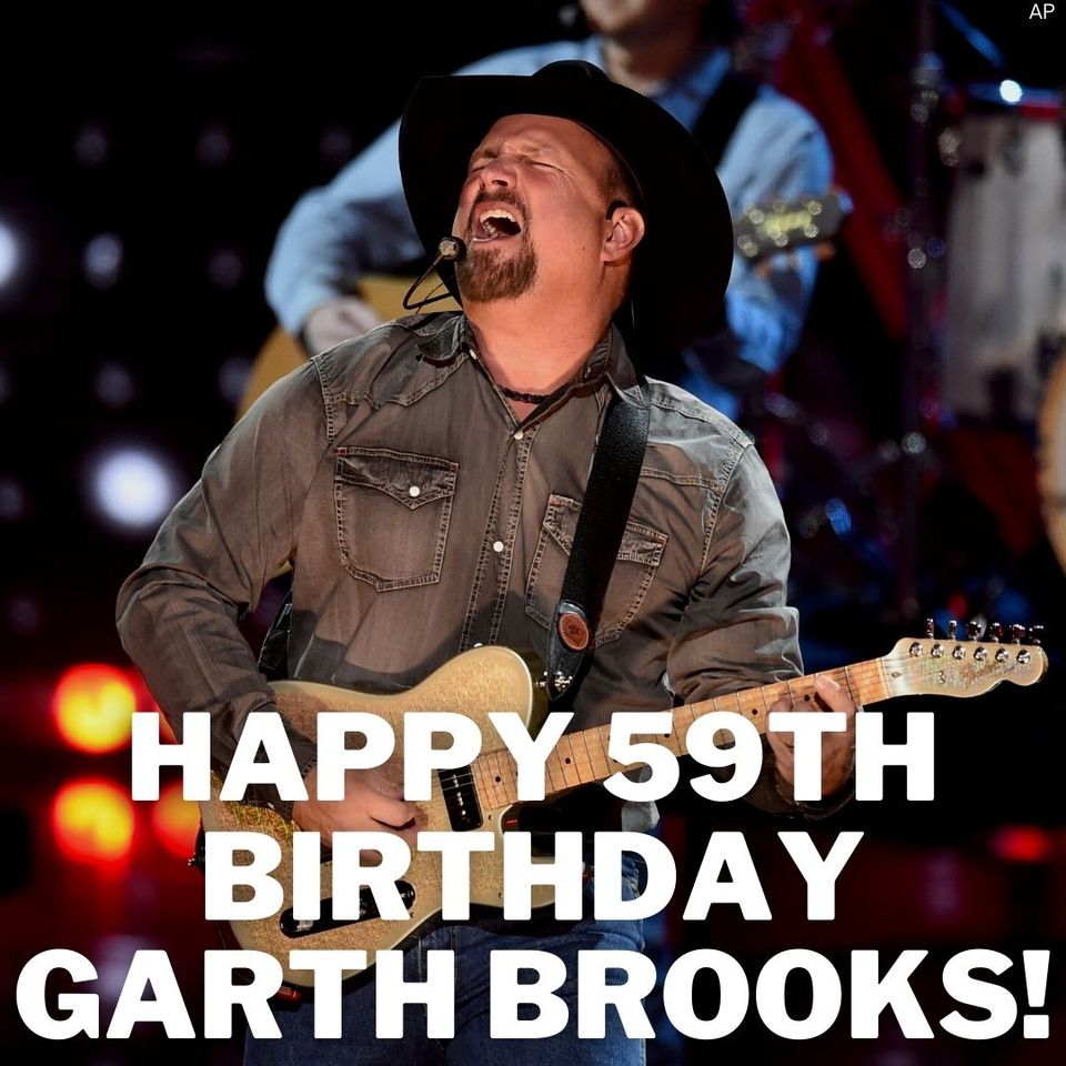 Help us wish Garth Brooks a Happy Birthday!! 