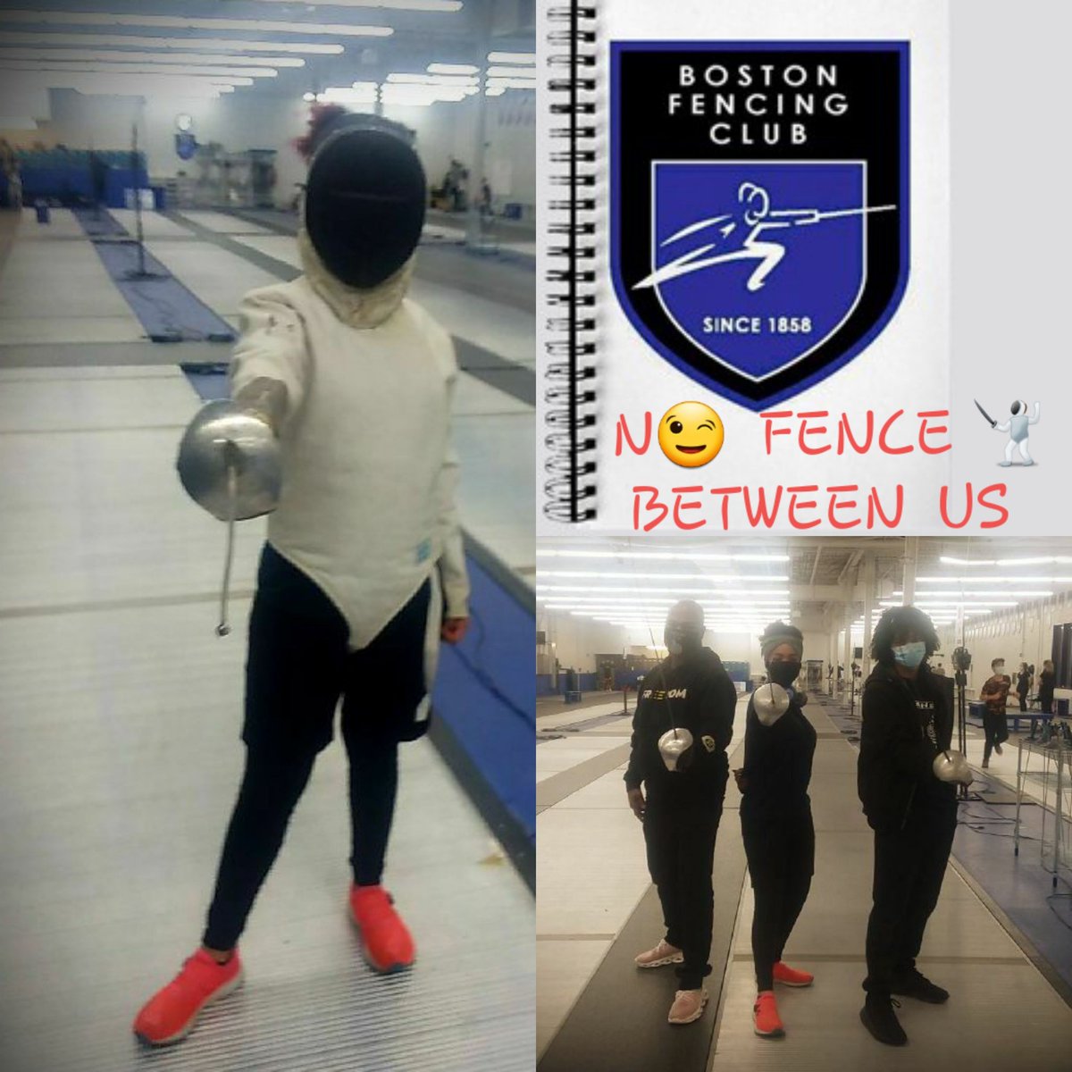 The #3musketeers, elite #guardspersons, always #saber the day as my Muse at #BostonFencingClub 🤺