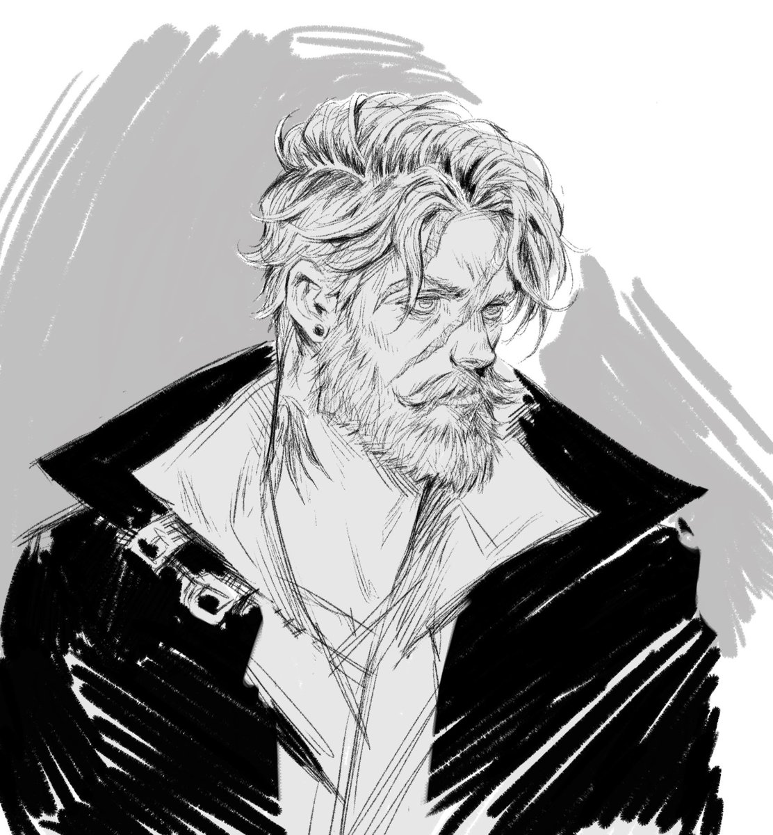 the sketch                         the final 