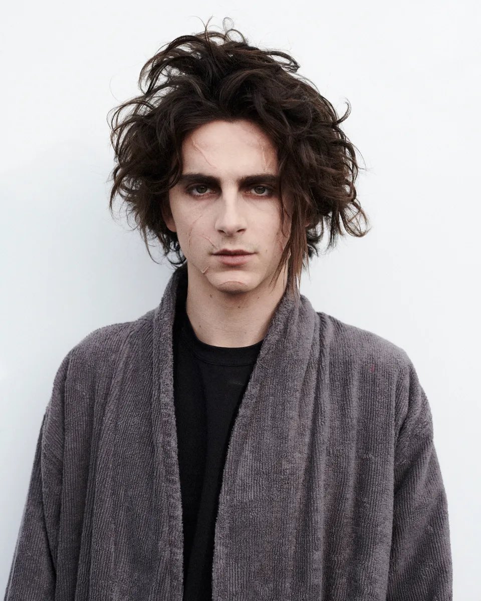 tchalametupdate's tweet photo. Timothée Chalamet as Edgar Scissorhands!
(📸 Julian Ungano) https://t.co/7ucPSHXBjH
