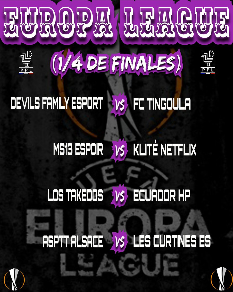 Ligue PPL tweet media