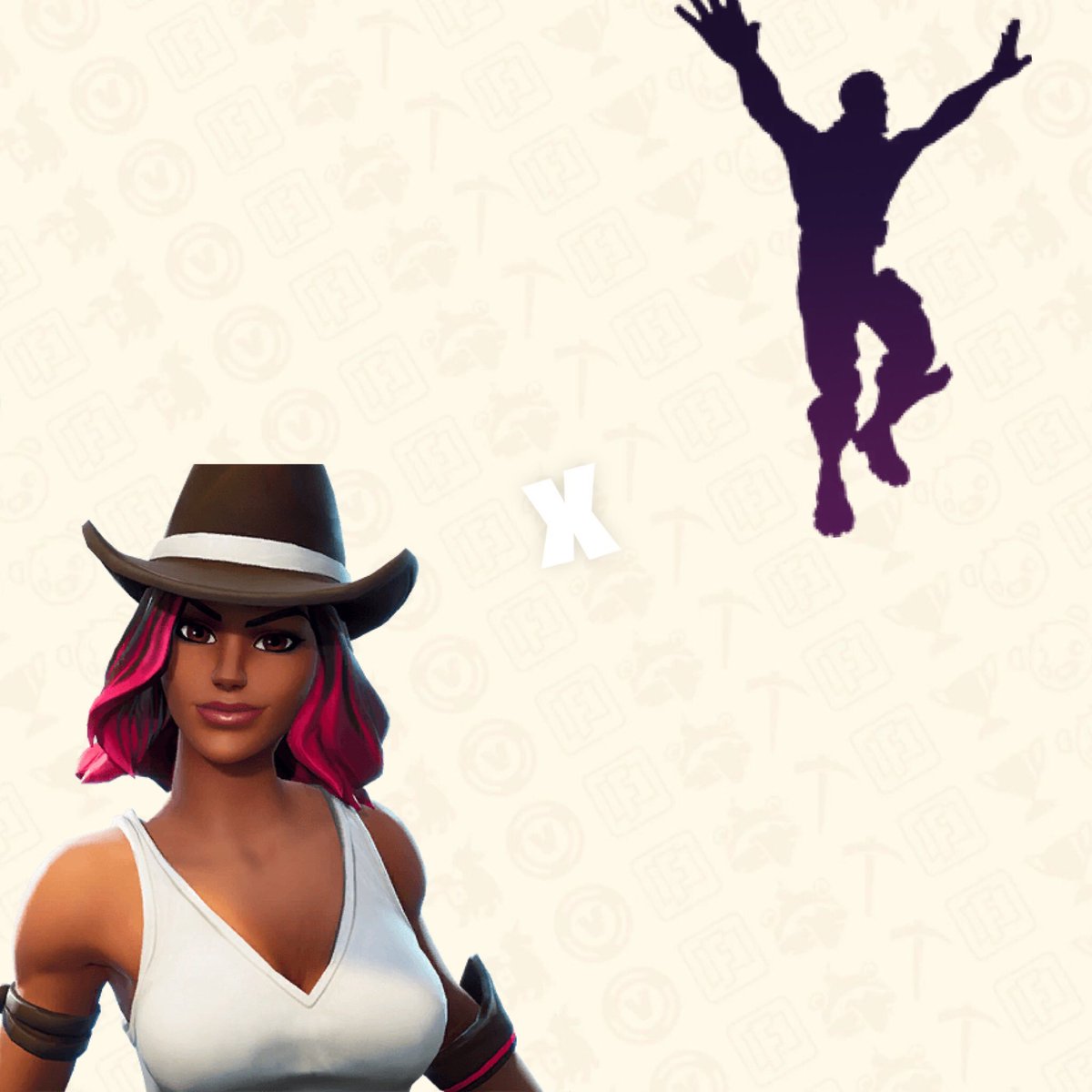 FNBRintel's tweet photo. RT if you know why this combo was used... 😳#Fortnite https://t.co/myVT7fdfOh