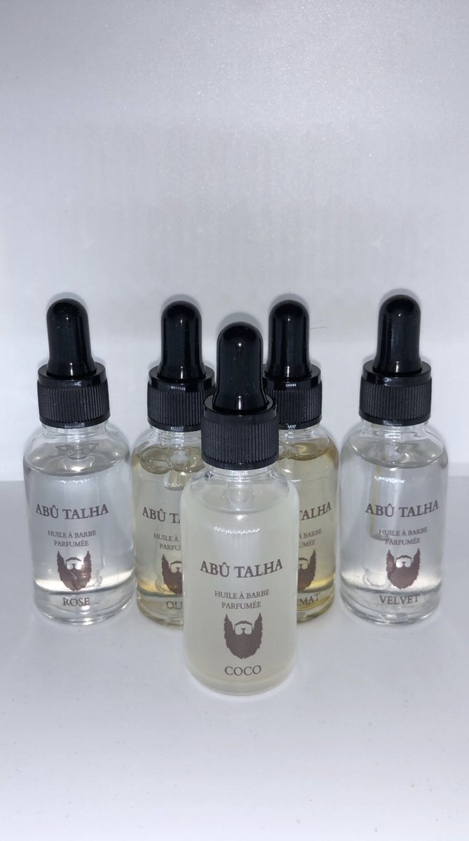 TalhaShakur's tweet photo. J’ai créer ma collection d’huile de barbe parfumée vous en pensez quoi ? 🤗 https://t.co/fxQRq017yv