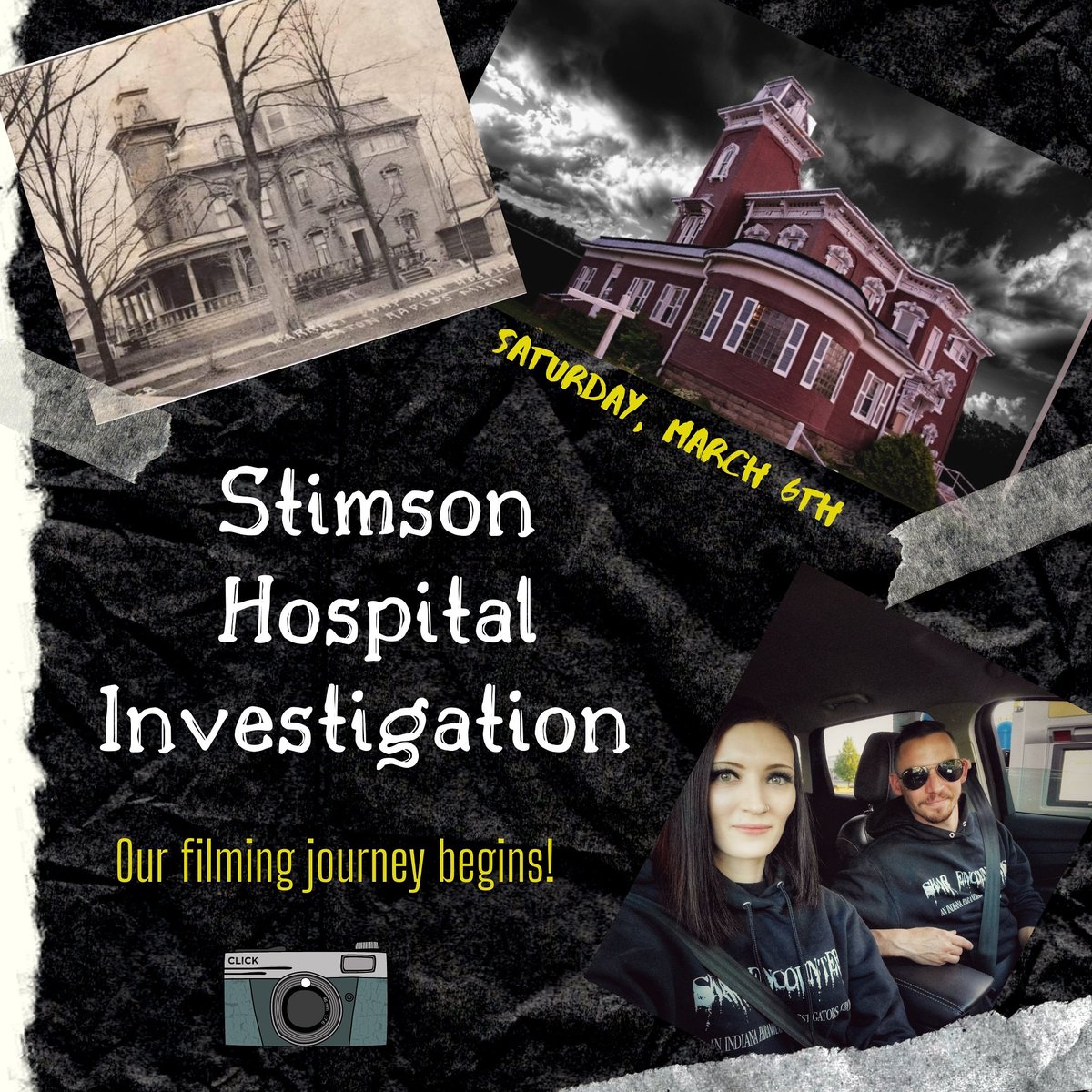 Our filming journey begins on March 6th at Stimson Hospital in MI! 🎬📽👻
(Click link in bio to subscribe) #haunted #paranormalinvestigation #SpookyScarySunday