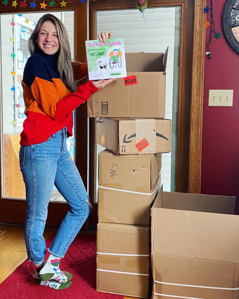 New books are here!!!!! Head to my Instagram to claim a signed copy! 100 available! 💞