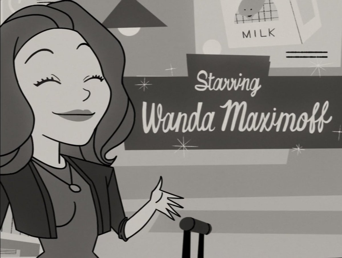 itsjustanx's tweet image. Look, it’s the star of the show! #WandaVision