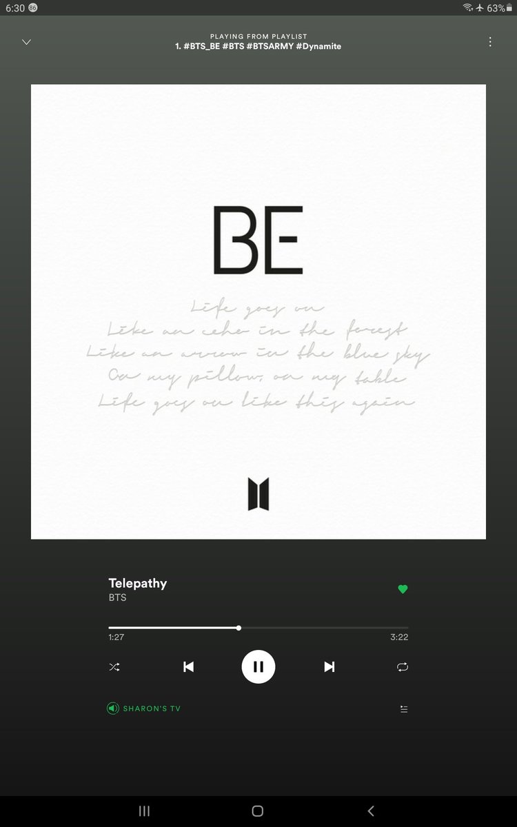 shazdodd1's tweet photo. #EssentiallyBE @BTSRadioUK I might be slightly in front ๐ don't know why I get an urge to turn volume up soon as #BTS #Telepathy comes on ๐คท๐ปโโ๏ธ๐๐ฌ๐ง๐ฅณ https://t.co/pA2I5dl6kK