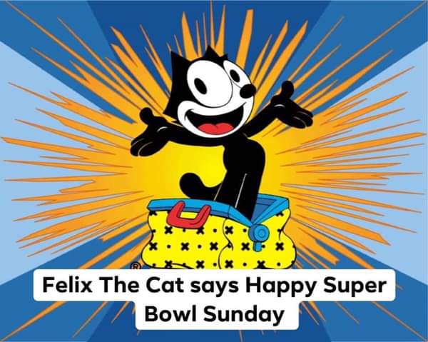 TwiningCoral's tweet photo. #SuperBowlSunday #FelixTheCat #TheWonderfulWonderfulCat #MagicBagOfTricks https://t.co/mAemnVMzSl