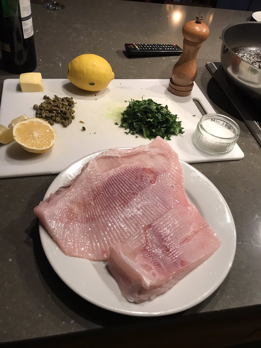 I Love Skate and it would be my last supper ! But I have to confess - I just can’t cook it , I’ve ruined 2 Lovely wings and about to have a packet of Beef Hula Hoops instead